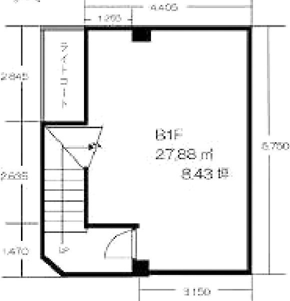 RDMビルB1F 間取り図