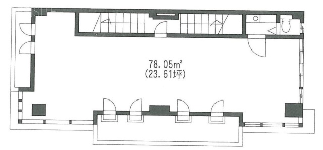 セトル神宮前ビル2F 間取り図