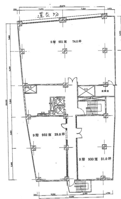 新大宗ビル3号館9F 間取り図