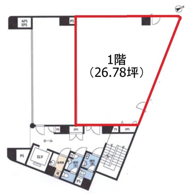 TIビル1F 間取り図