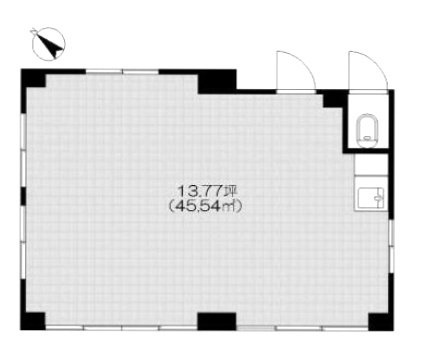 田中ビル2F 間取り図