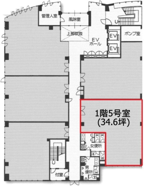 つくばシティア・トワビル5 間取り図