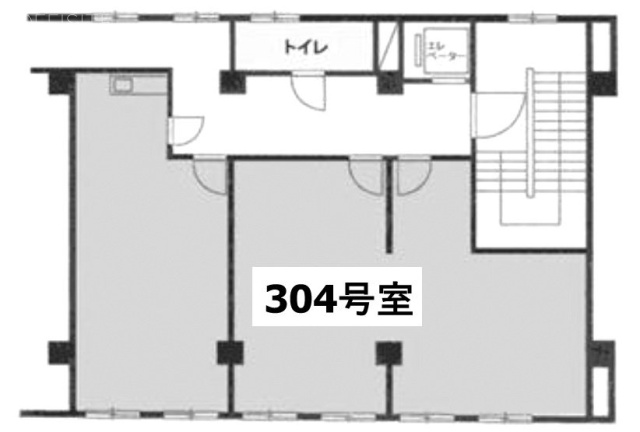 原島第二・第三ビル304 間取り図