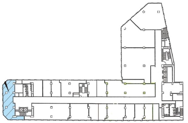 新橋駅前ビル1号館716 間取り図