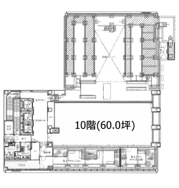 S-GATE大手町北10F 間取り図