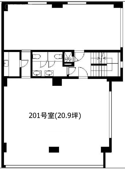 目黒建築会館ビル201 間取り図