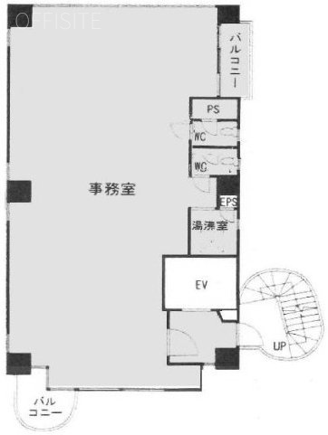 三田マルハチビル6F 間取り図