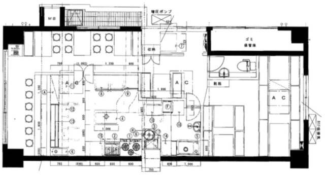 Toya5ビル1F 間取り図