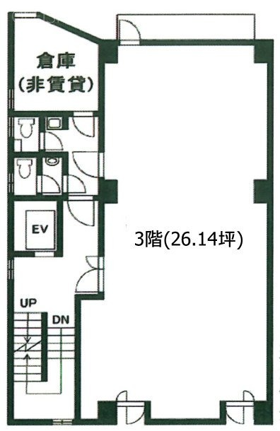 外神田MNビル3F 間取り図