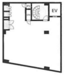渋谷3丁目ビル3F 間取り図