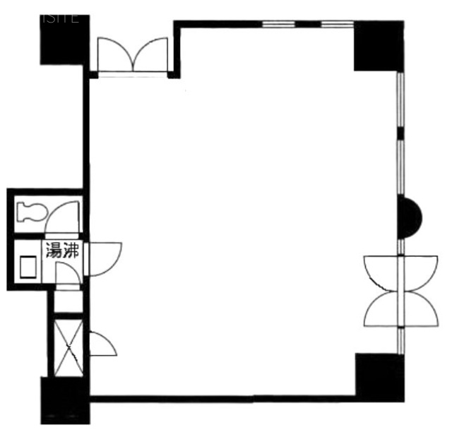 リンデンハイム菊川1F 間取り図