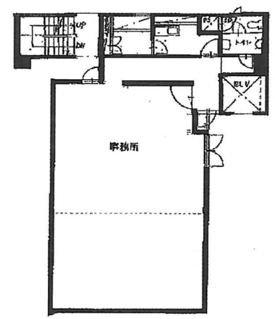 UETAKEビル1F 間取り図