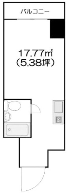 東池袋パレス708 間取り図