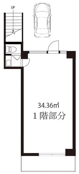 田嶋ビル1F 間取り図