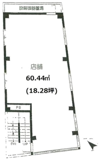 KMP北赤羽駅前2F 間取り図