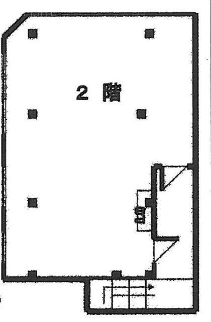 ガーデンハウス文ビル2F 間取り図