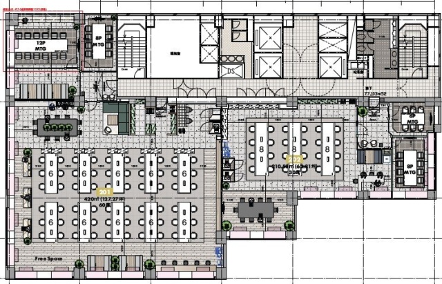 フロンティアグラン西新宿202 間取り図