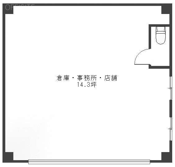 フォレスト千田ビル右 間取り図