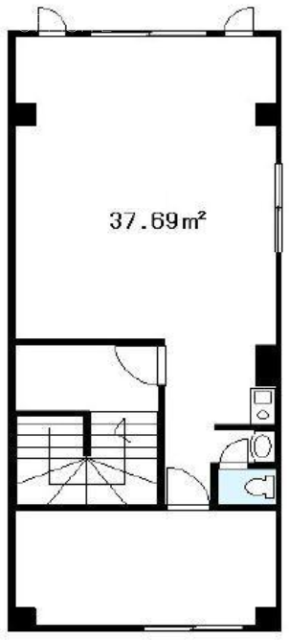 高野ビル4F 間取り図