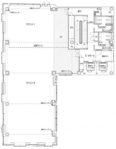 上野6丁目MMビル10F 間取り図