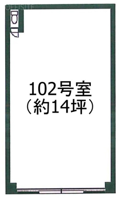 ハセガワハイツ102 間取り図