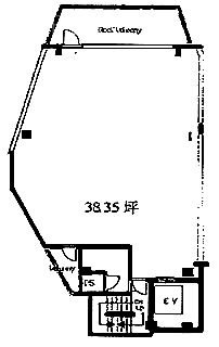 GRAVA代官山(グラバ代官山)ビル4F 間取り図