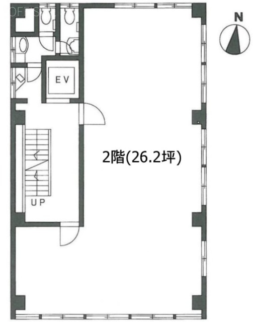 滝本ビル2F 間取り図