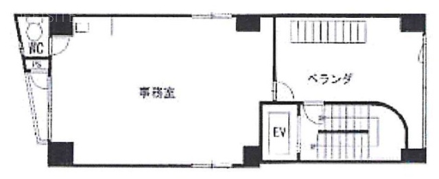 NKビル5F 間取り図