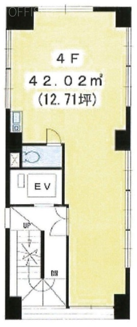 藪下ビル4F 間取り図