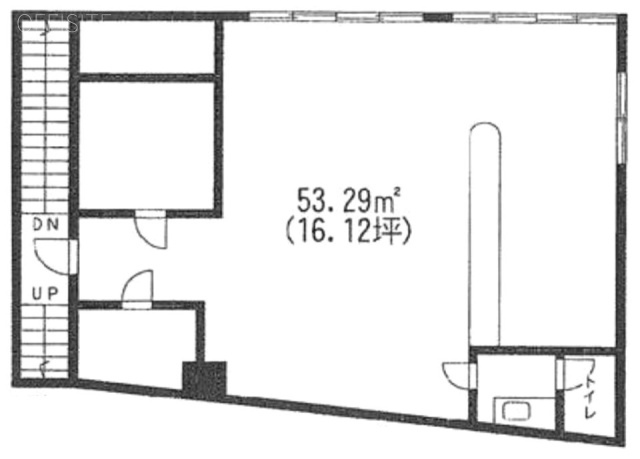 CMビル2F 間取り図