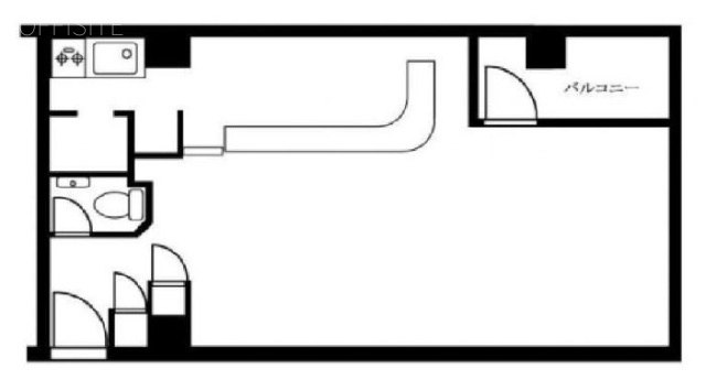 赤坂青明会館A 間取り図