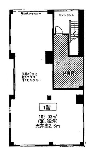 シャンピーノ1F 間取り図