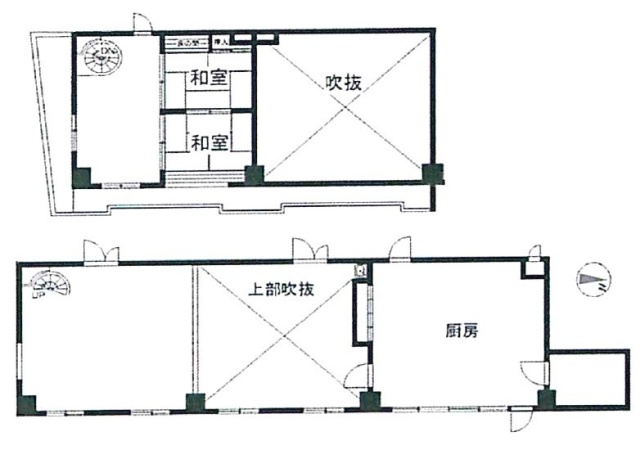 シティフォーラム新小平1F～2F 間取り図