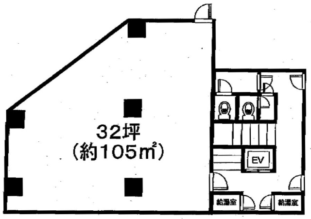 新銘ビル新館 間取り図