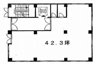 宝ビル1F 間取り図