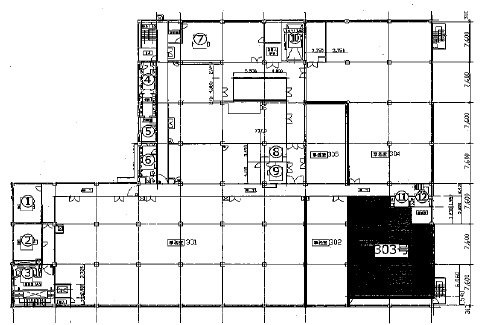 佐賀町ビル303 間取り図