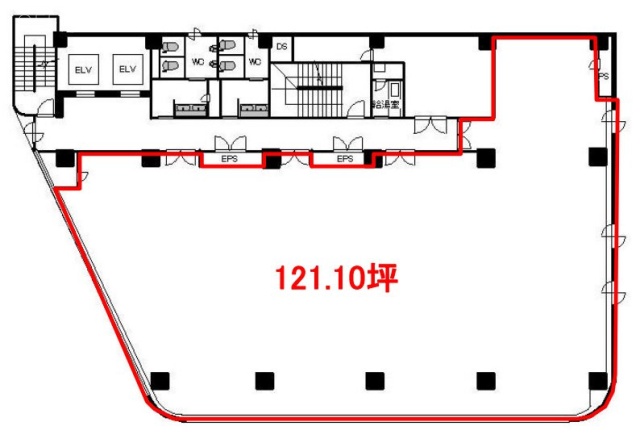 南品川Jビル4F 間取り図