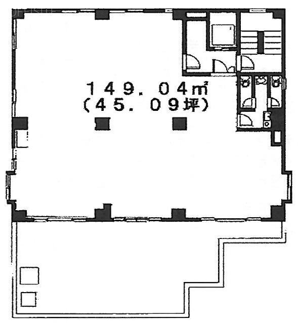 ハイホーム巣鴨ビル2F 間取り図