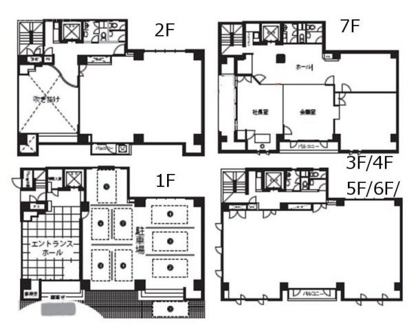 トーソービル1-7F 間取り図