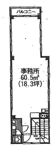 中野第2ビル4F 間取り図
