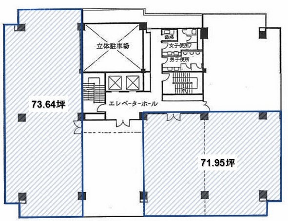 メットライフ柏ビル2F 間取り図