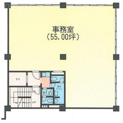 新京橋ビル8F 間取り図
