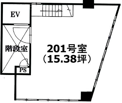 吉本ビル201 間取り図