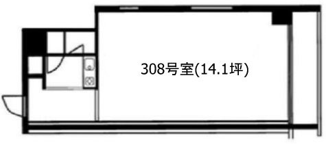 山京目黒ビル308 間取り図