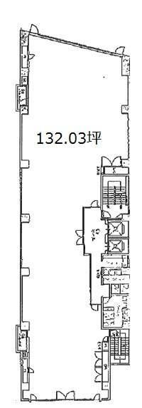 イトーピア岩本町二丁目ビル7F 間取り図