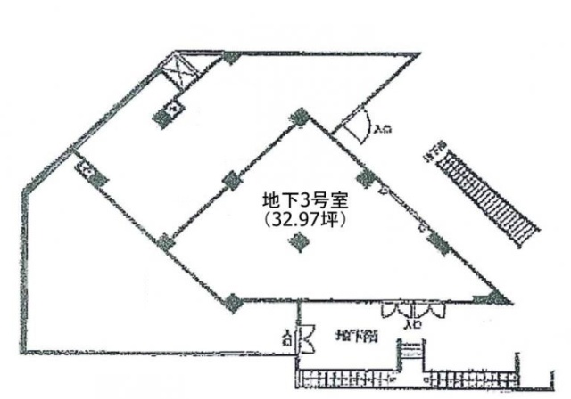 KIRAKUビルⅡ3 間取り図