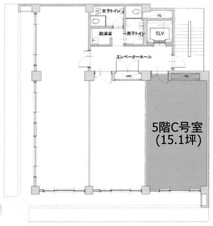 八重洲KHビルC 間取り図