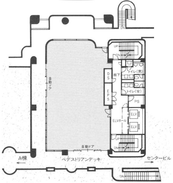 サンタワーズB棟2F 間取り図