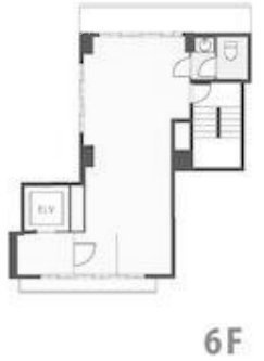 千住第1ビル6F 間取り図