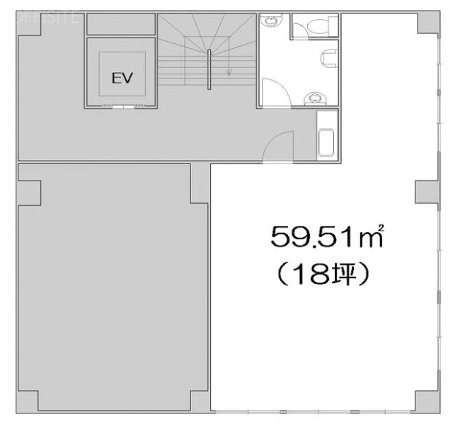 パルセ富久303 間取り図